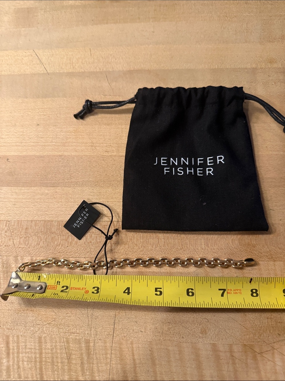 NWT Jennifer Fisher SoHo Gold Chain Bracelet - Picture 5 of 5